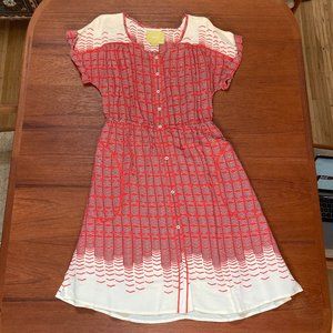 Anthropologie Maeve Button-down Dress Small